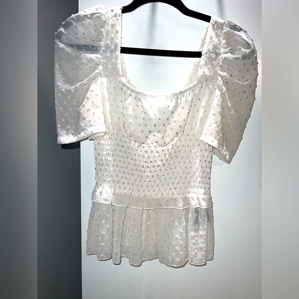 White Alpha & Omega Top